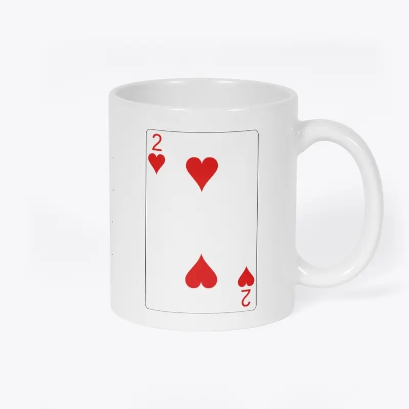 Best Magic 2 of Hearts Mug